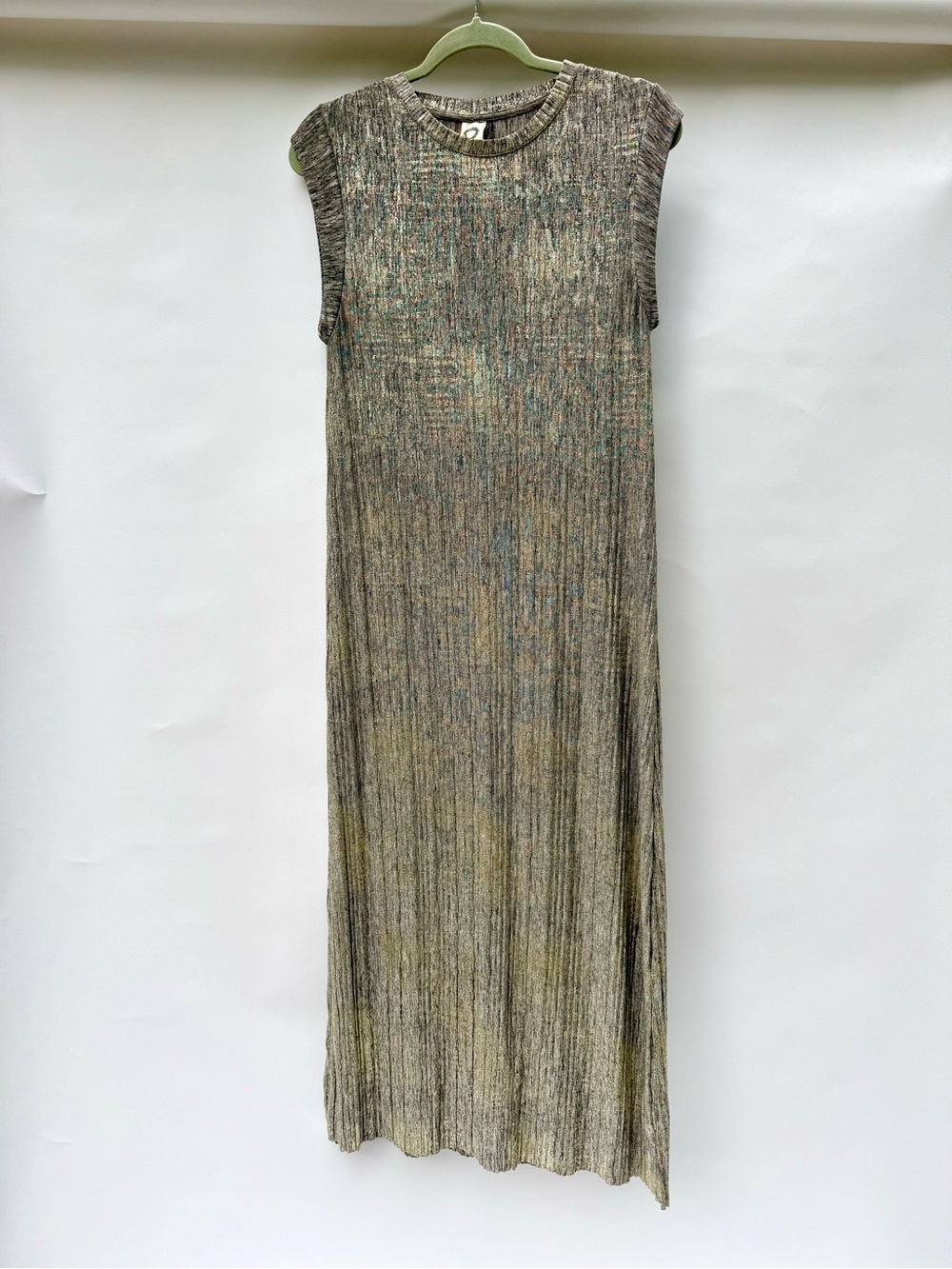 Akemi + Kin - gold Sleeveless Ribbed Maxi Dress